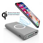 Qi Wireless Charger 30000mAh Power Bank For iPhone X 8 Plus Samsung No_1
